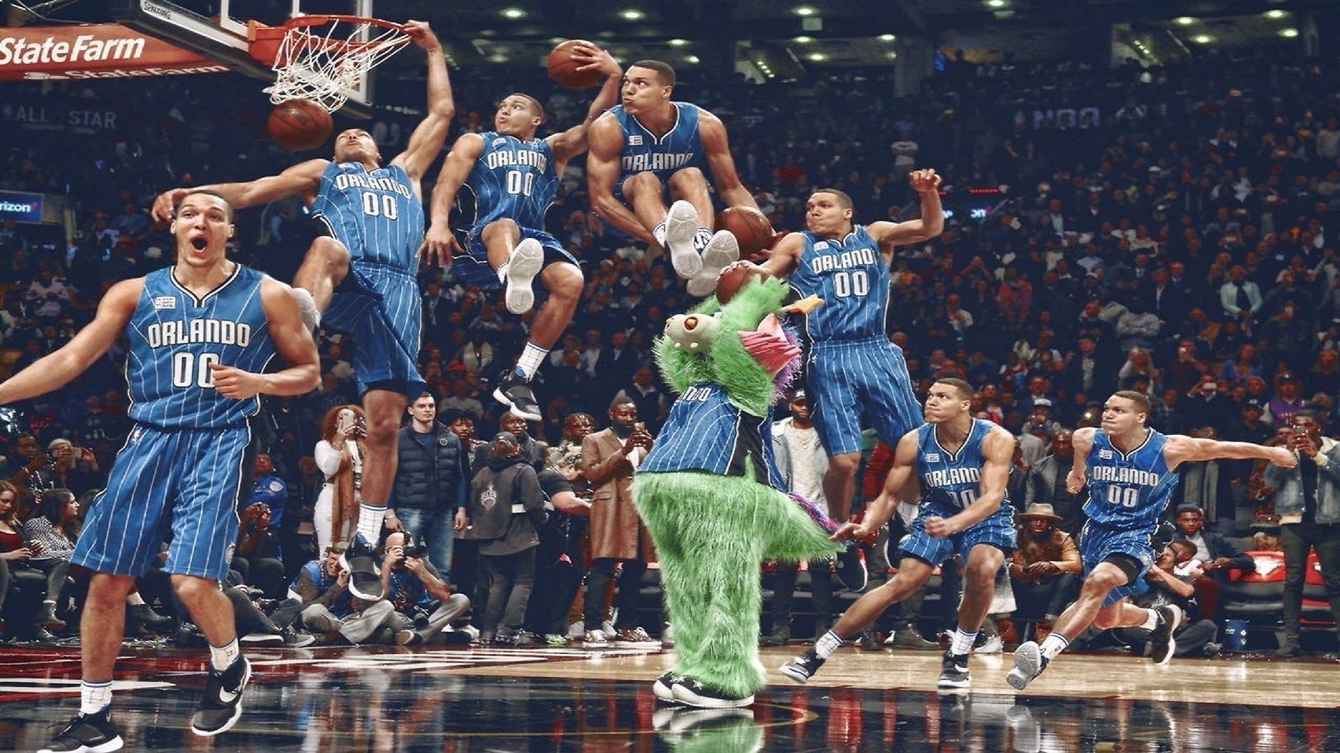 当莫兰特在德甲接管比赛，老鹰已在NBA击败魔术，体育世界的平行叙事